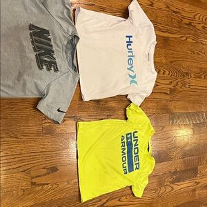 Nike, Hurley and Under Armour Shirts 4t